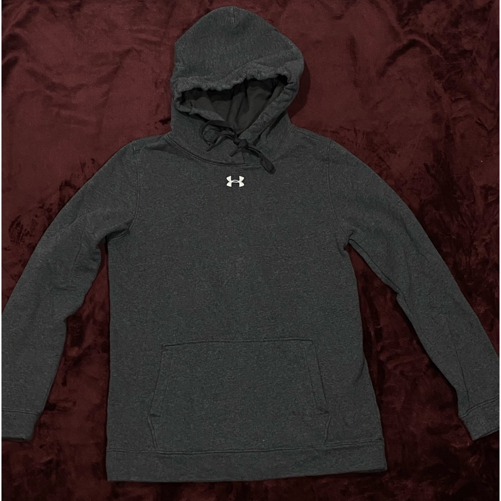 Womens Small Dark-Gray ColoGear Under Armour Hoodie
